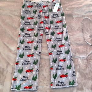 SUPER SOFT Fleece Pajama Pants Size L